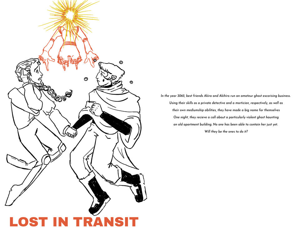 LOST IN TRANSIT Cover Art (2024)