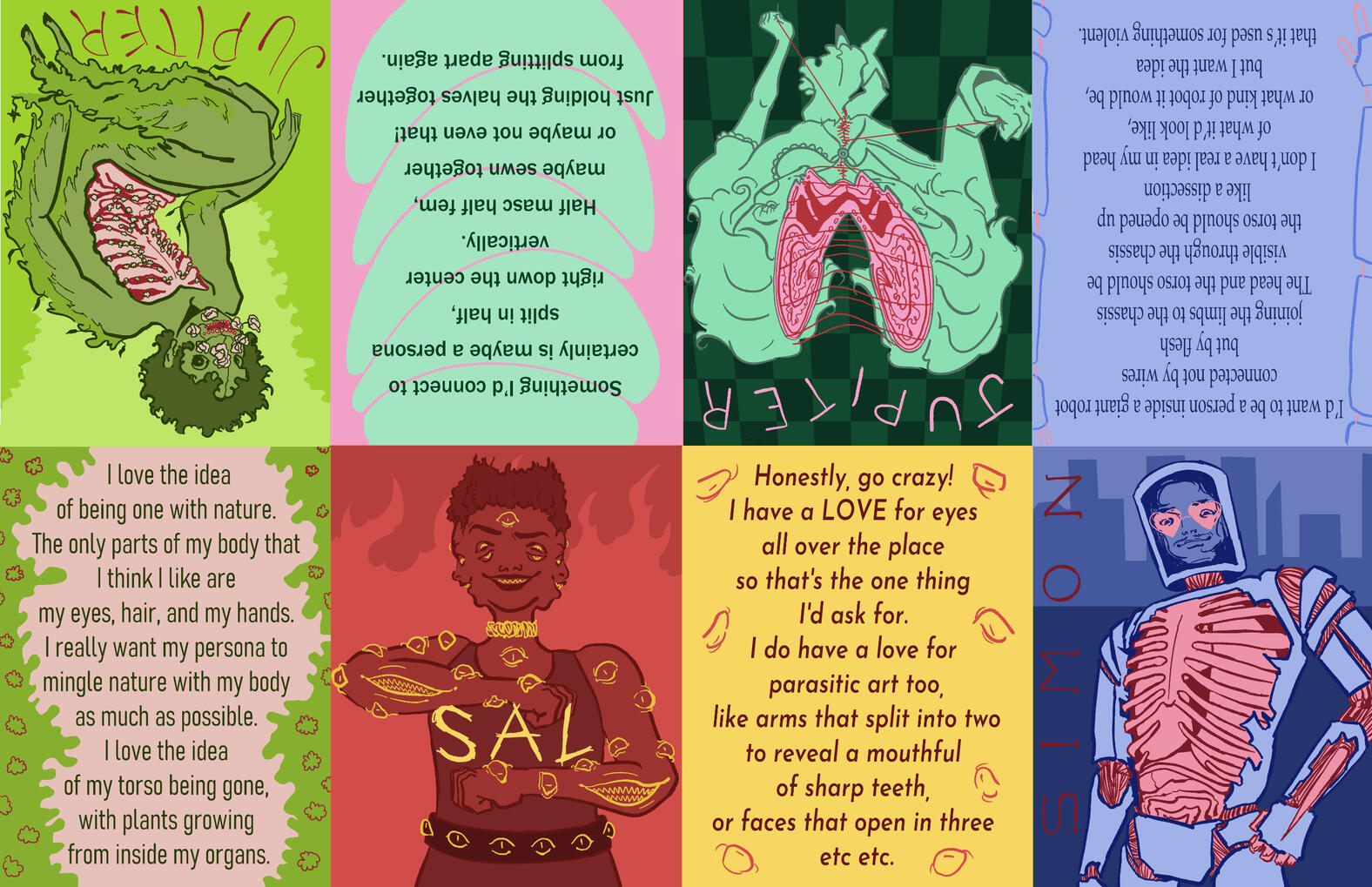 Body Horror and Gender Euphoria Zine Side 2 (2024)