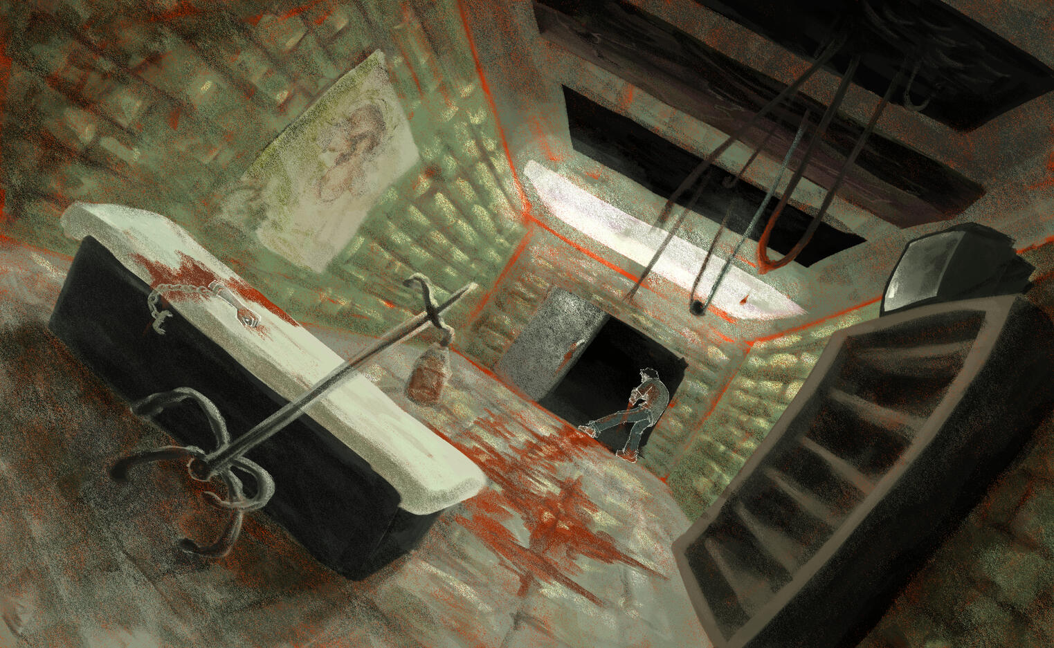 Saw (2004) Fanart - Adam&#39;s Second Chance (2023)